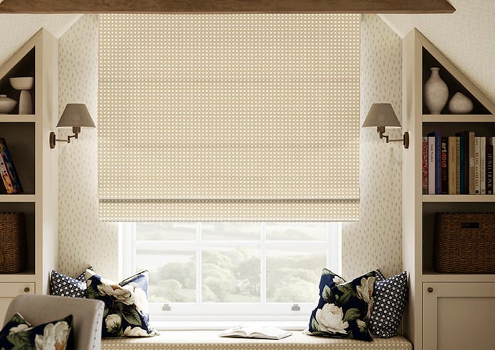 Weavers, Cashmere - Twist&Fit Roman Blind - Image 3